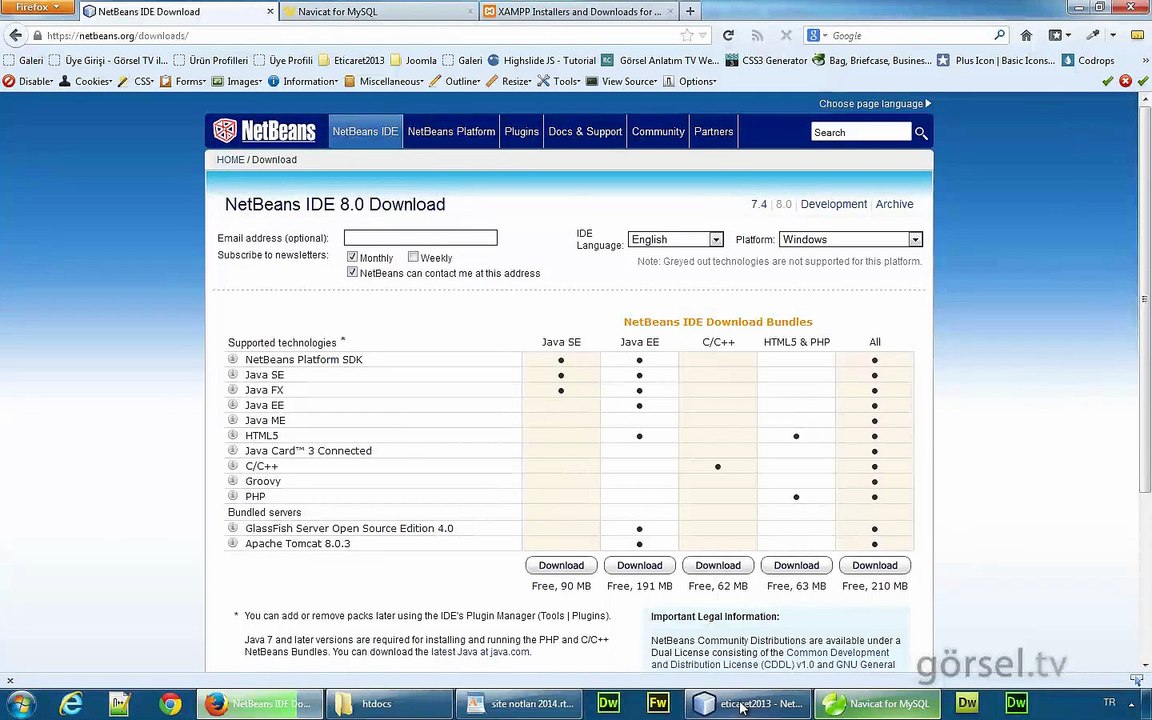 PHP EgitimSeti 02 - PHP Projesi Oluşturma