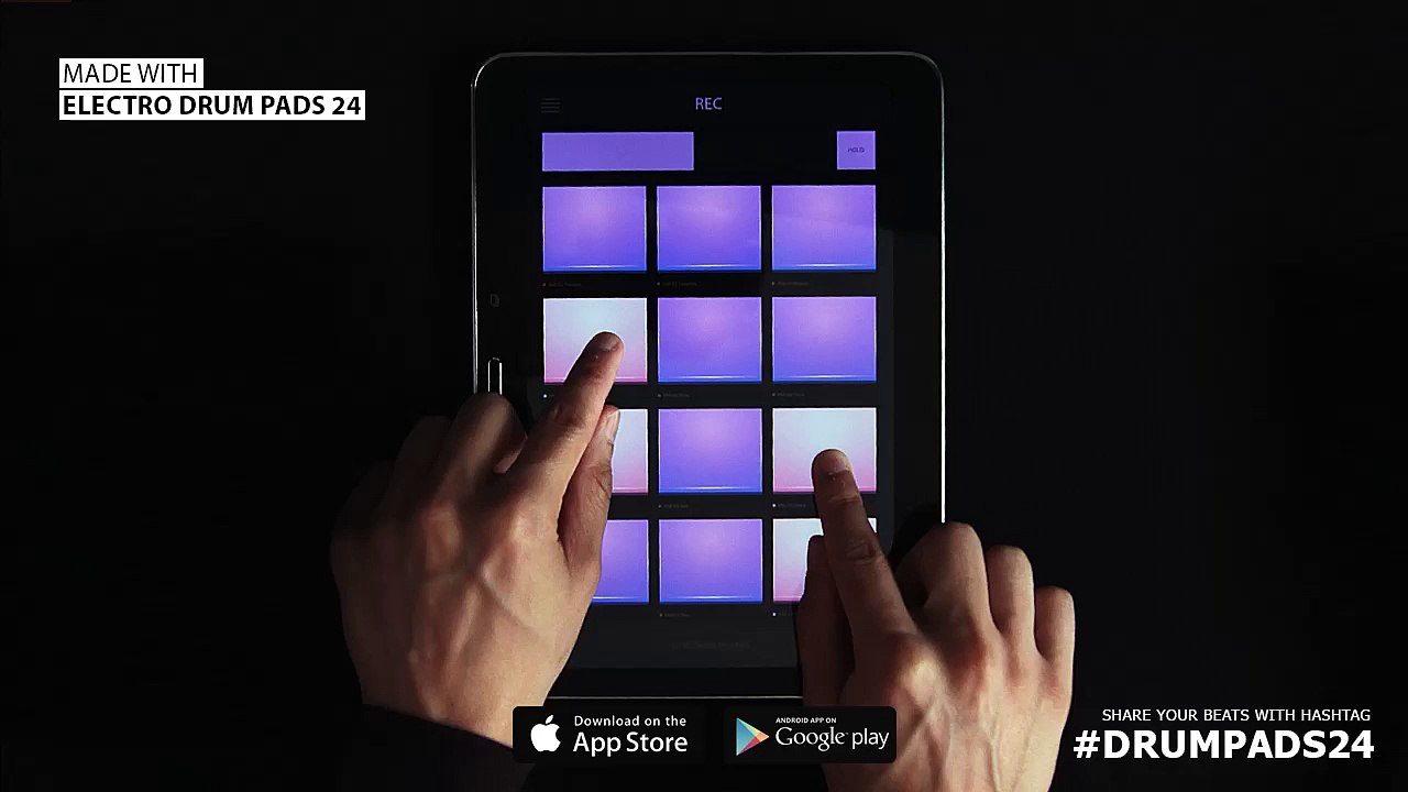 Electro Drum Pads 24 :: Tsunami Martin Garrix whit drum pads 24