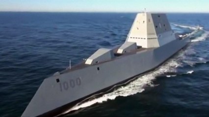 U.S. Navy welcomes its largest-ever destroyer