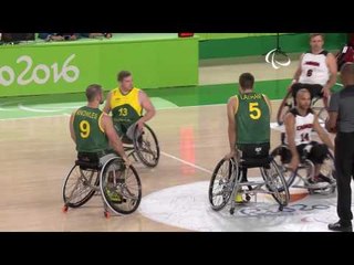 Wheelchair Basketball | Canada vs Australia | Men’s preliminaries | Rio 2016 Paralympic Games