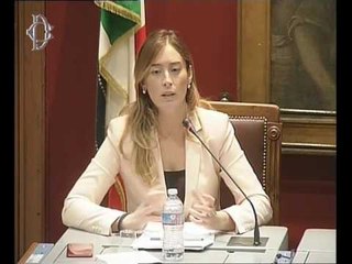 Roma - Audizione Boschi su deleghe a lei conferite (13.10.16)