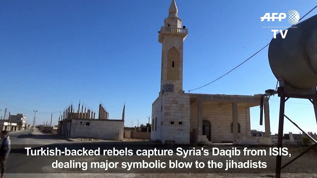 Syria rebels capture emblematic IS stronghold Dabiq