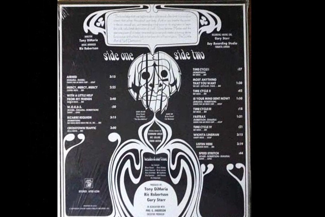 Jay Jackson & Heads Of Our Time "With W.O.R.D.S.Bizzare Requiem" 1970 Canada Psych Funk