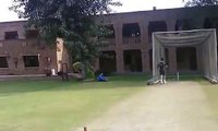 Upcoming Pakistani Bowler - Bilal Shah Afridi bowling.