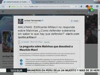 Argentina: cuestionan silencio de Macri respecto a Malvinas