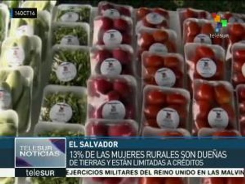 El Salvador: mujeres rurales piden que se les reconozcan sus derechos