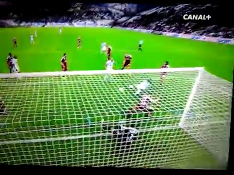 But de Gomis pour L'OM contre Metz à la 9 eme journée de ligue 1 -