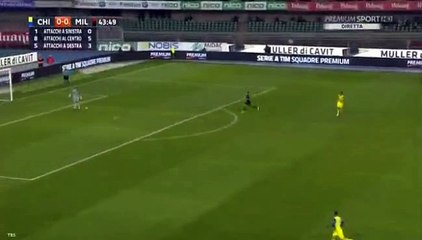 Juraj Kucka Goal 0-1 Chievo vs Milan