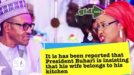 60SECS NEWS - Buhari Insists his wife belongs in the kitchen