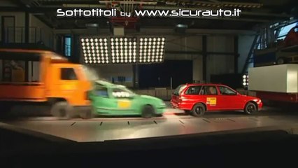 Çok kaza testi gördük ama bu bambaşka!