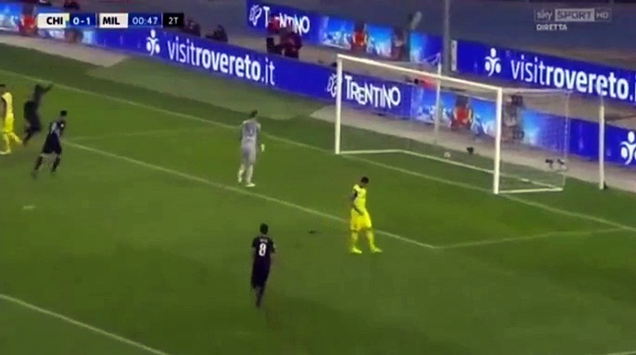 M'Baye Niang Goal 0-2 Chievo Verona vs AC Milan