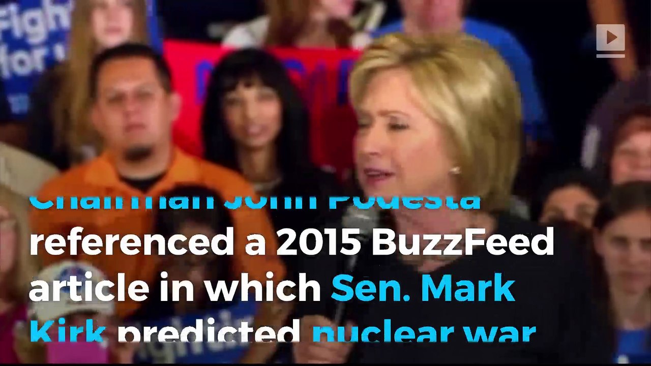 Leaked Clinton campaign email raises questions over support of Iran Deal