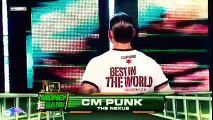 Entrada de CM Punk en Money In The Bank 2011, esta fue la última vez que uso su tema This Fire Burns