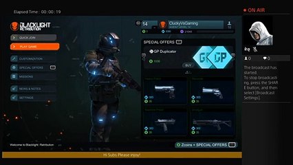 CluckyVsGaming|BlackLight Retribution Gameplay 100 Follower goal (24)