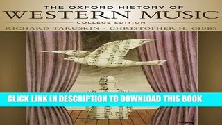 [EBOOK] DOWNLOAD The Oxford History of Western Music, College Edition GET NOW