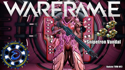 Warframe: My Updated Snipetron Vandal Setup | 3x Forma