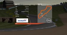 Tour de piste à Donington Park National en Spark F2 68' sur Rfactor2