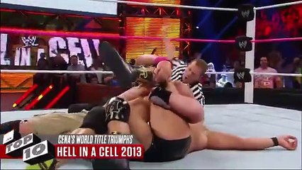 John Cena's Greatest World Title Triumphs: WWE Top 10