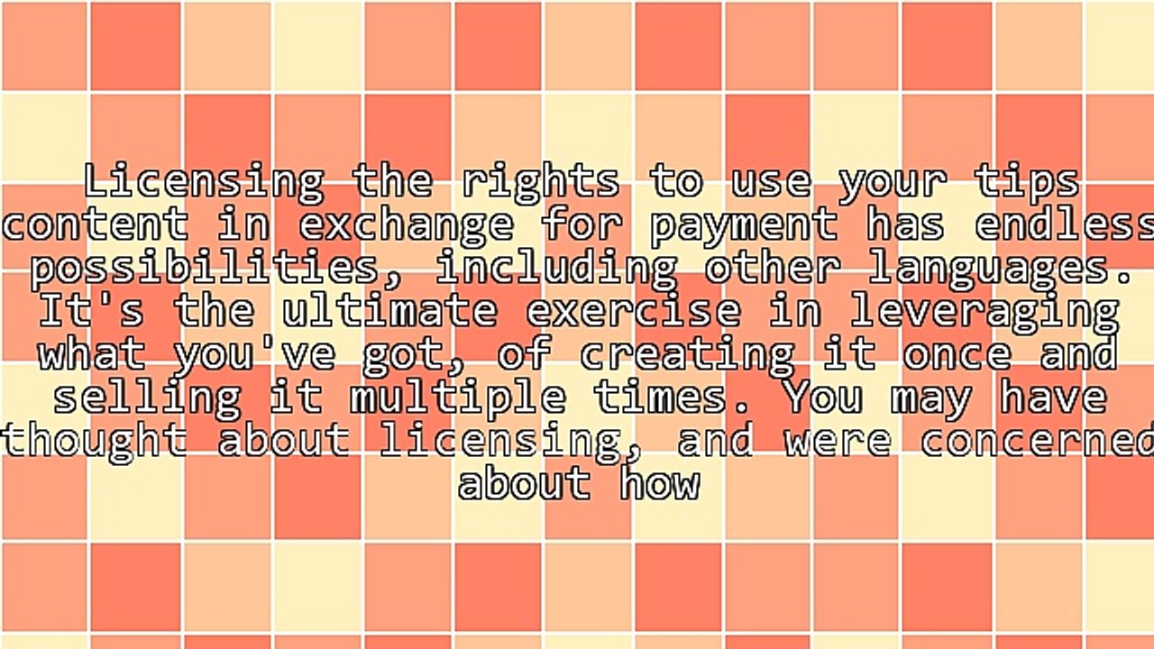 Booklet Tips - Untapped Language Licensing Gems