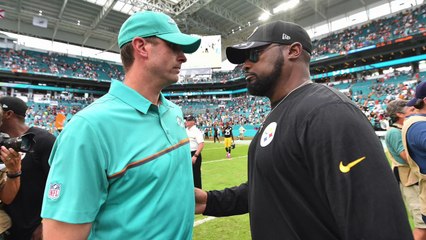 Скачать видео: Dolphins run over Steelers