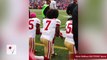 Colin Kaepernick Responds to Report of Fan Throwing Bottle at Him