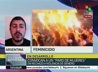 Argentinas denuncian violencia de género en su país