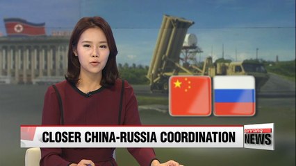 Leaders of Russia, China express opposition to N. Korean sanctions and THAAD