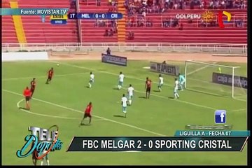 Sporting Cristal cayó ante Melgar en Arequipa