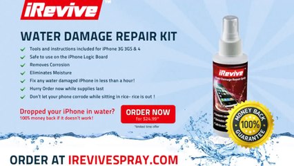 100% Water Damaged iPhone 4S Repair Tutorial - Fix Wet iPhone With iRevive[1]