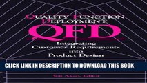 [Read PDF] Quality Function Deployment (c): Integrating Customer Requirements into Product Design