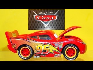 Disney Pixar Cars Precision Series Lightning McQueen with Engine and Hood Opening