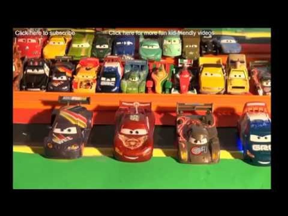 The New Kids Pixar Cars Toys with Lightning McQueen Cars and Mater with Cars 2 Race Cars