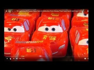 Скачать видео: Pixar Cars with the Lightning McQueen, Mater in Radiator Springs