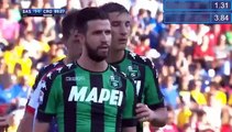Pietro Iemmello Goal HD - Sassuolo 2-1 Crotone - 16-10-2016