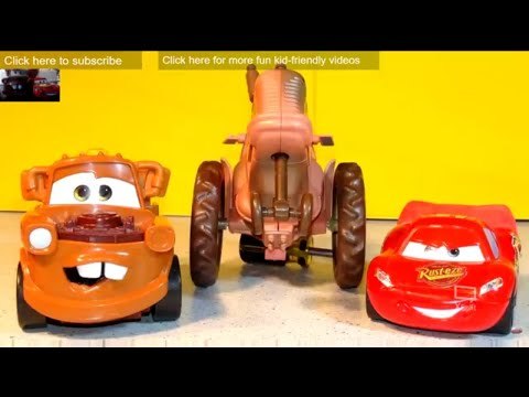 Pixar Cars with Lightning McQueen Mater by Disney Cars 2 Radiator Springs