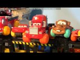 Disney Pixar Cars Lightning McQueen Marathon,  Mater and  the Cars from Disney Cars 2