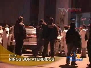 NIÑOS SON ATENDIDOS - LIMA