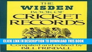 [PDF] Wisden Book of Cricket Records Popular Collection