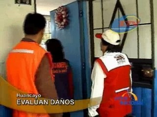 EVALÚAN DAÑOS - HUANCAYO