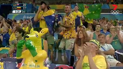 Australia v Lithuania Quarter-Final Highlights _ Basketball _ Olympic Games Rio 2016 _ 7 Olympics-7ScvOJXKoHY