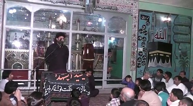 Zakir Syed Ali Naqi Mehdi Imam Bargha Hassan Mujtaba a.s Faisalabad part 2
