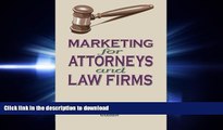 READ THE NEW BOOK Marketing for Attorneys and Law Firms (Haworth Marketing Resources) FREE BOOK