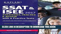 [PDF] SSAT   ISEE 2017 Strategies, Practice   Review with 6 Practice Tests: For Private and
