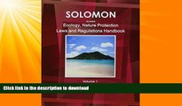 GET PDF  Solomon Islands Ecology   Nature Protection Laws and Regulation Handbook (World Law