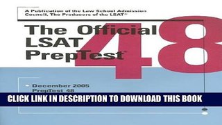 [PDF] The Official LSAT PrepTest 48 Full Colection