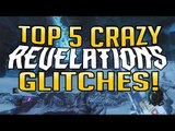 TOP 5 CRAZY GLITCHES IN DLC 4 REVELATIONS ZOMBIES MAP! (Black Ops 3 Zombies Countdown)
