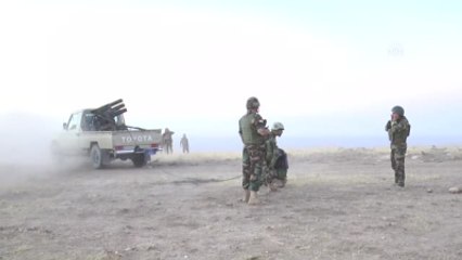 Deaş Hedefleri Katyuşa Füzeleriyle Vuruluyor