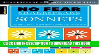 [DOWNLOAD] PDF BOOK Sonnets (No Fear Shakespeare) New