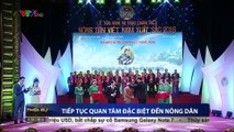 Chủ tịch nước Trần Đại Quang phát biểu tại lễ tôn vinh và trao danh hiệu nông dân Việt Nam xuất sắc  2016