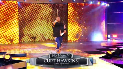 Curt Hawkins steps foot into the SmackDown LIVE ring for the first time: WWE No Mercy 2016 Kickoff